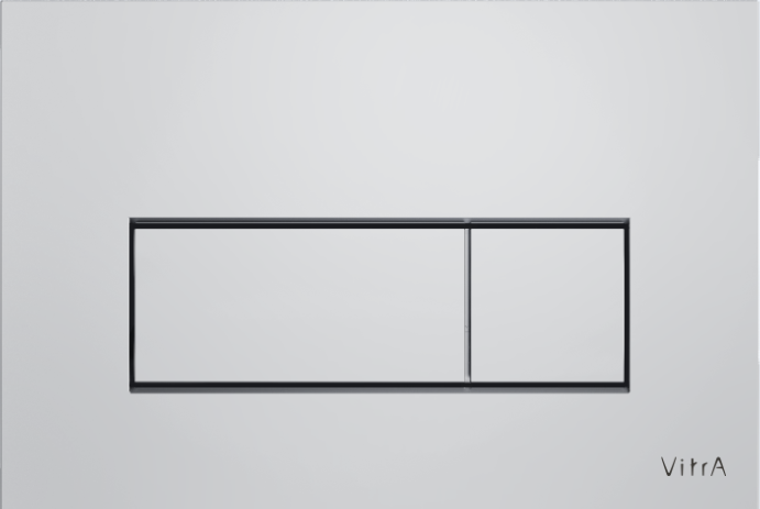 Панель смыва Root Square, хром