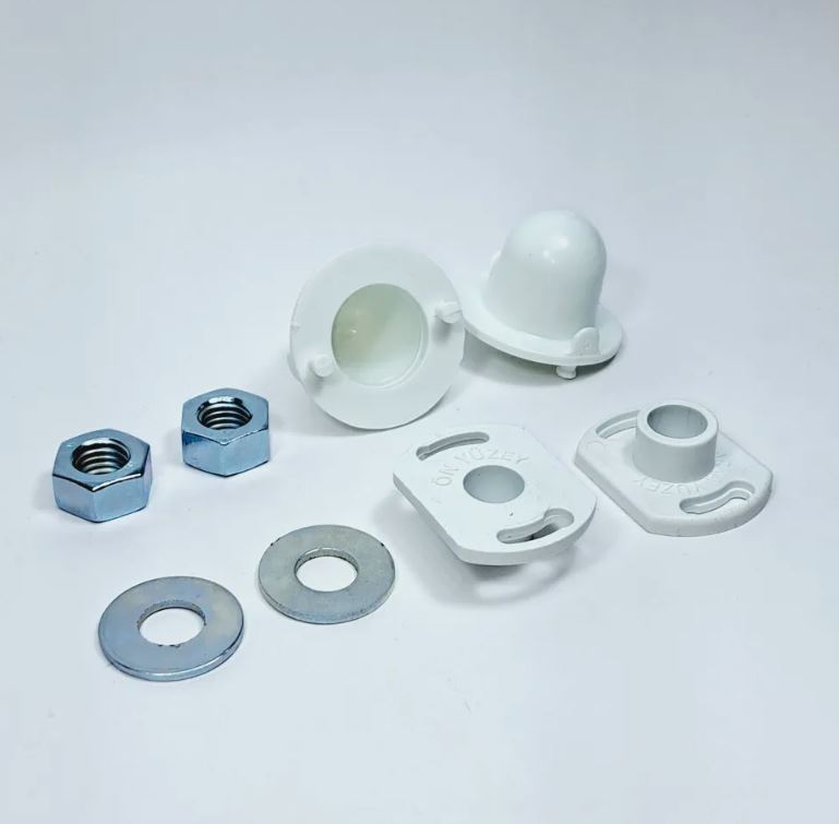 Деталь инсталляции BERGES NOVUM 525,  комплект крепежа унитаза открытого типа