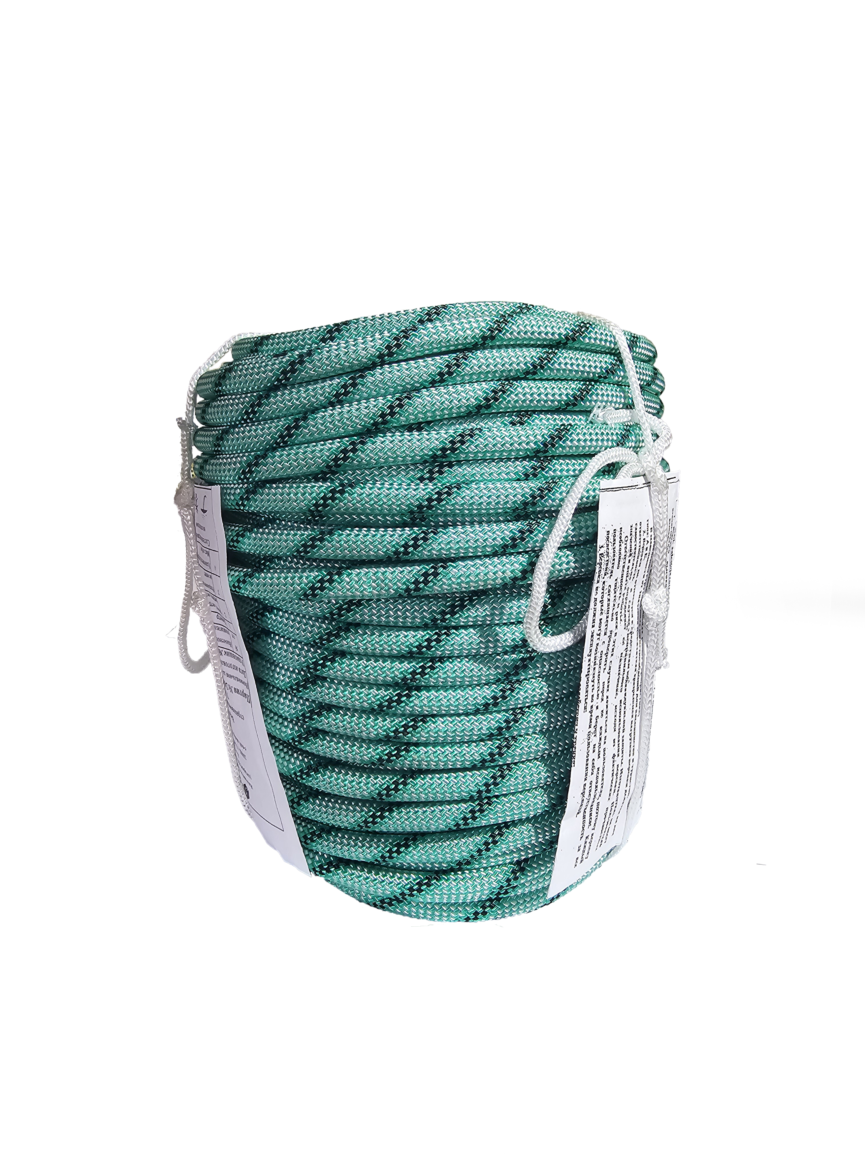 Веревка высокопрочная страховочная 48-ми прядная 10мм 21,6кН (50м)