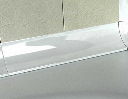 Уголок керамический Б200 Орнамент широкий белый