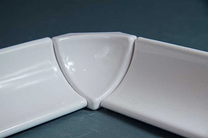 Звезда Б Орнамент широкая белая